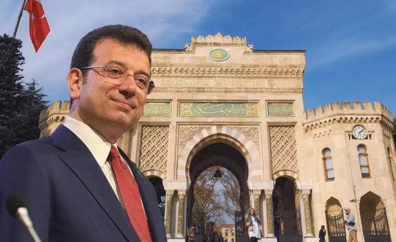 İmamoğlu’nun diploması üniversitenin veri tabanından silindi
