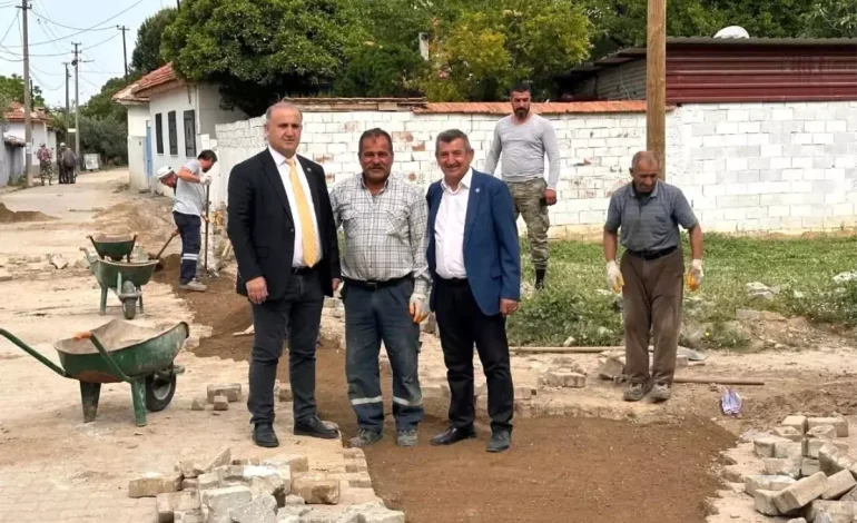 İncirliova Belediyesi’nden Ücretsiz Yol Tamiratı