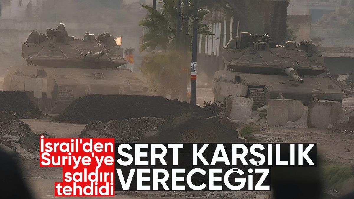 İsrail Savunma Bakanı Katz, Suriye’ye saldırı tehdidinde bulundu