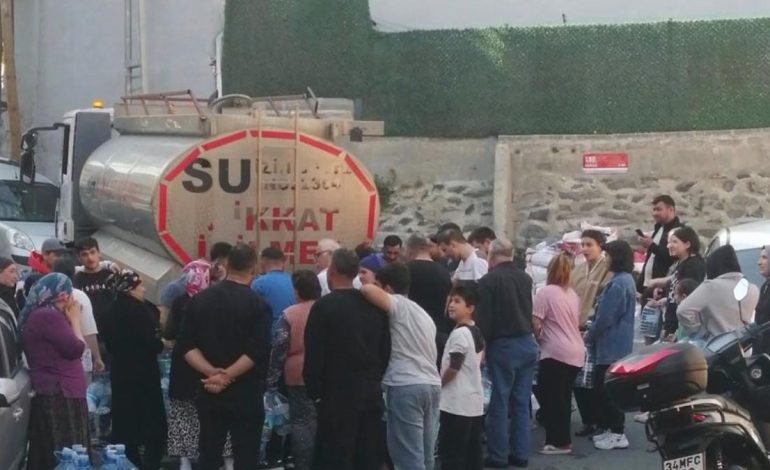 İstanbul Sarıyer’de su sorunu vatandaşı mağdur etti