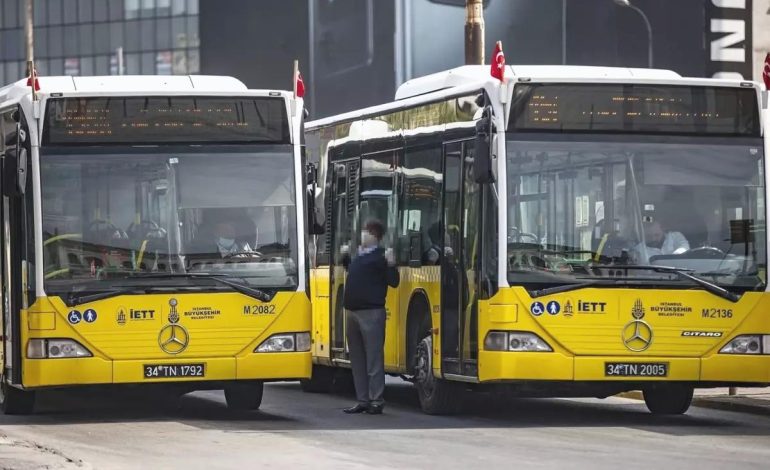 İstanbul’da 3 bin 41 özel halk otobüsü yarın kontak kapatacak