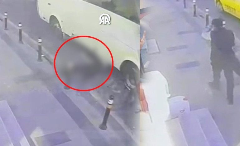 İstanbul’da feci ölüm! Başı döndü düştü, servis minibüsü ezdi