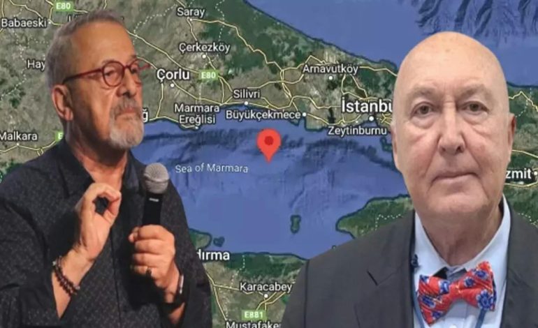 İstanbul’daki depremin ardından Naci Görür ve Ahmet Ercan’dan rahatlatan açıklama