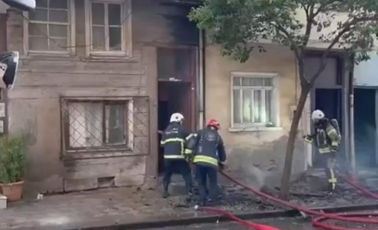 İtfaiye Eri Yaralanma Anları Kamerada