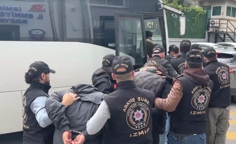 İzmir’de Acımasızlar Operasyonu: 10 Tutuklama