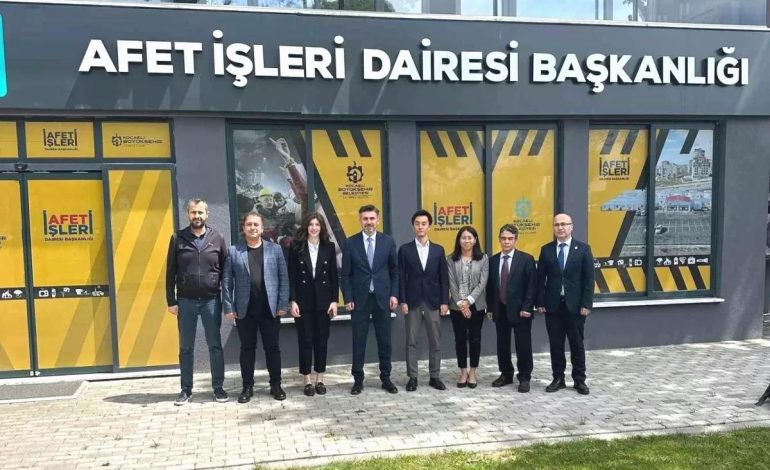 JICA Heyeti Kocaeli’de Afetlere Hazırlık Toplantısı Düzenledi