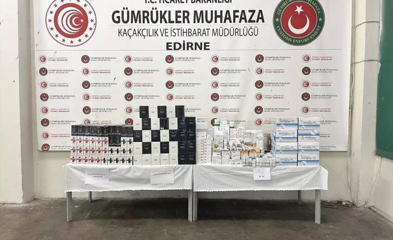 Kaçak Ürün Taşıyan Tır Durduruldu