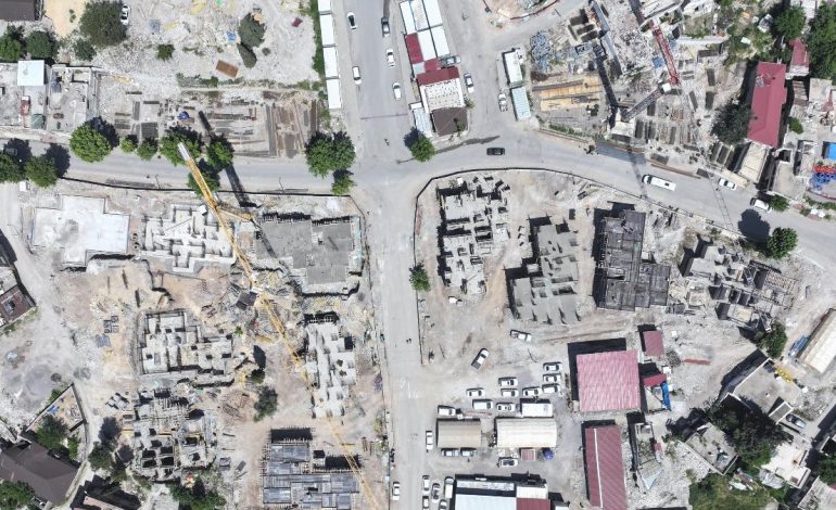 Kahramanmaraş’ın tarihi mahallelerinde deprem konutları yükseliyor
