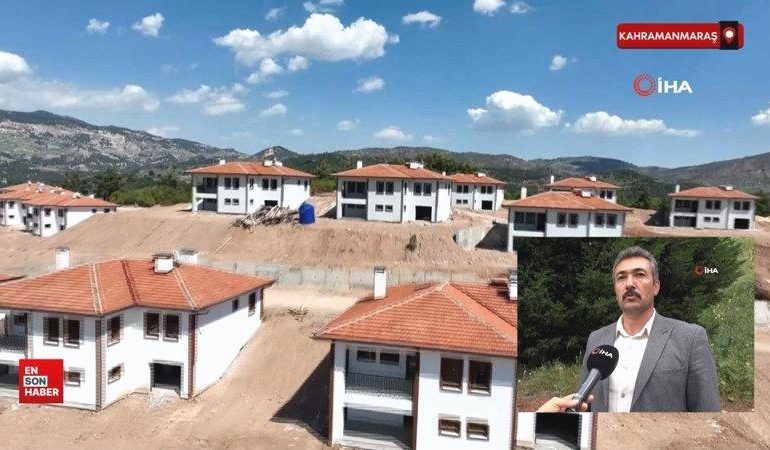 Kahramanmaraş’ta depremzede muhtar: Villa gibi ev yapılacağını tahmin etmemiştik