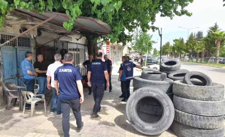 Kahta Belediyesi Kaldırım İşgallerine Karşı Denetimlerini Sürdürüyor