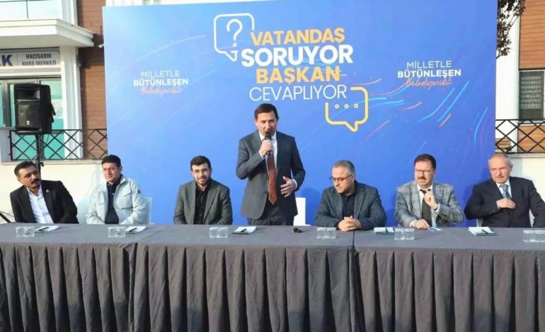 Karatay Belediye Başkanı Hasan Kılca, Vatandaşlarla Buluştu