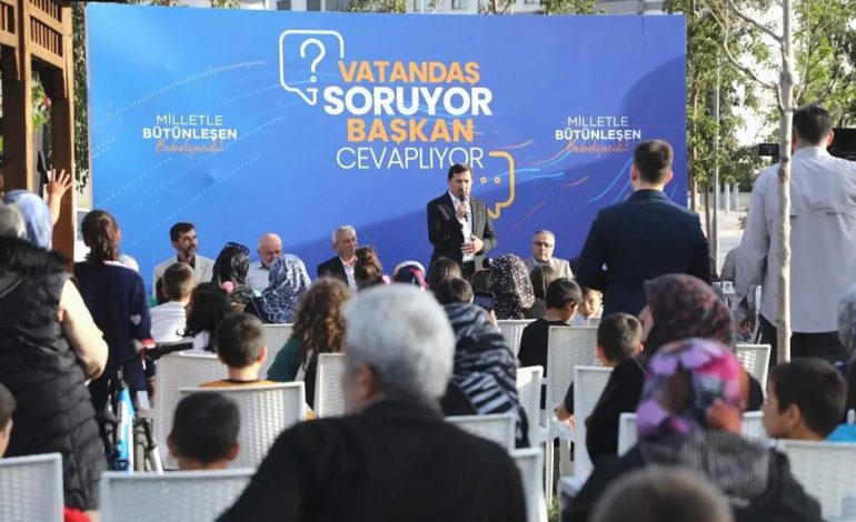 Karatay Belediyesi, Vatandaşlarla Buluşarak Hizmetleri Anlattı