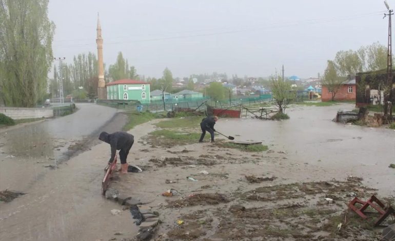 Kars’ta Sağanak ve Dolu Felaketi