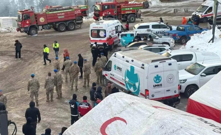Kartalkaya Yangınında 81 Ceset Torbası Kullanıldı