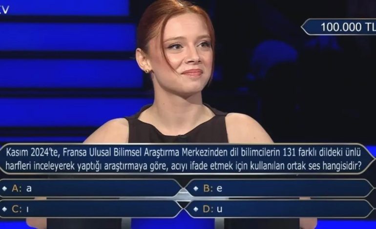 Kasım 2024’te, Fransa Ulusal Bilimsel Araştırma Merkezinden dil bilimcilerin 131 farklı dildeki ünlü harfleri inceleyerek yaptığı araştırma nedir?