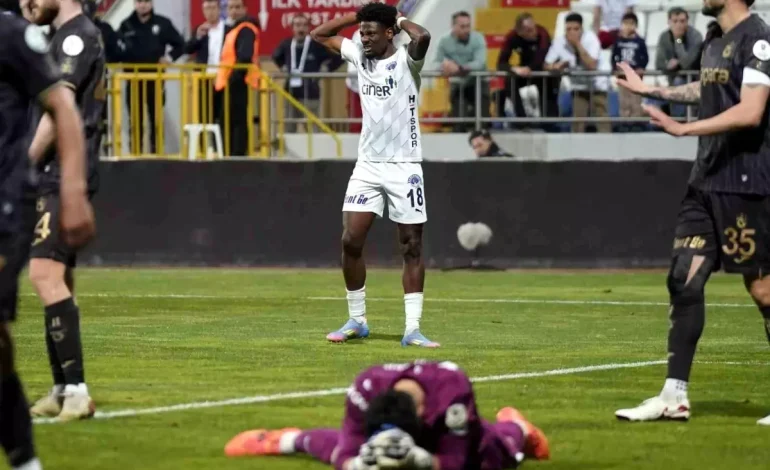 Kasımpaşa – Trabzonspor Maçı Berabere Bitti