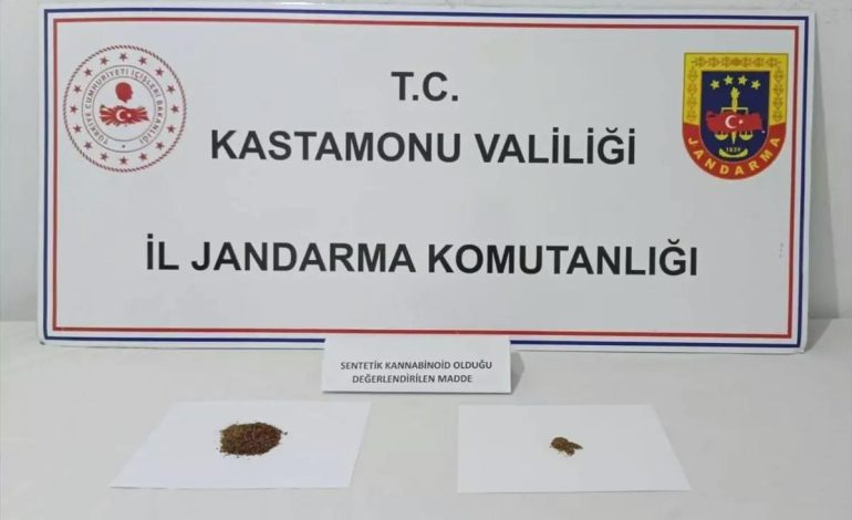 Kastamonu’da Uyuşturucu Zanlısı Tutuklandı