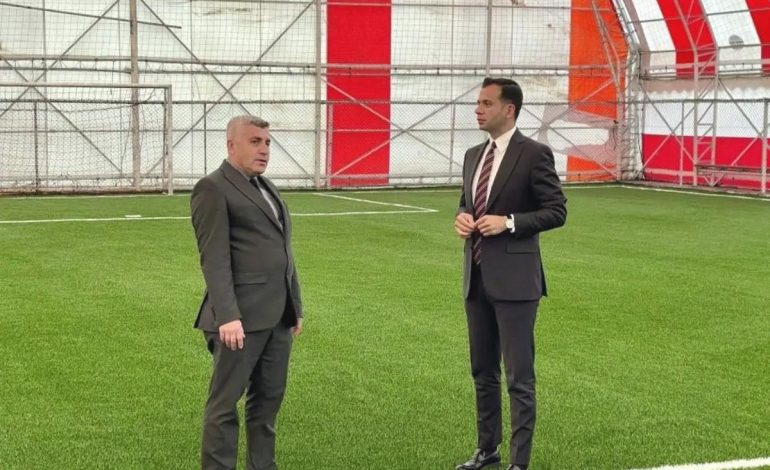 Kaymakam Aslan Halı Saha İncelemesi Yaptı