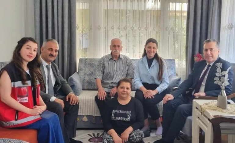 Kaymakam Kapankaya Engellileri Ziyaret Etti