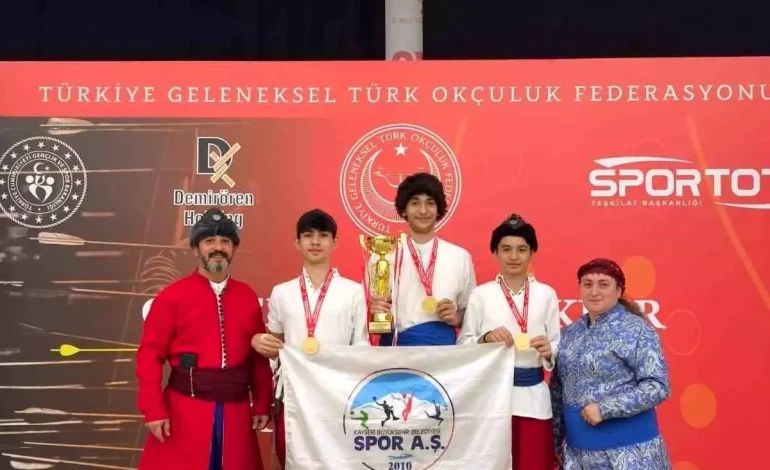 Kayseri Spor A.Ş. Genç Erkekler Takım Kategorisinde Türkiye Şampiyonu Oldu