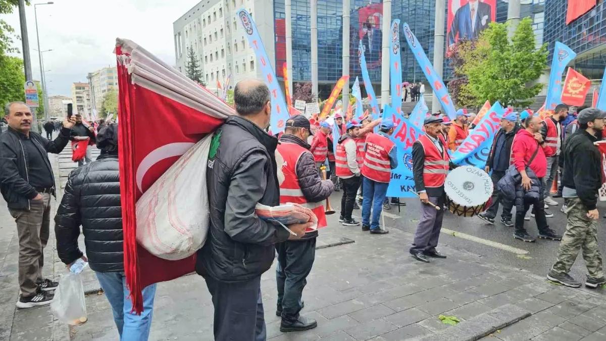 Kayseri’de 1 Mayıs İşçi Bayramı Coşkusu
