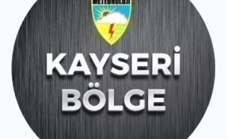 Kayseri’de Kuvvetli Sağanak Yağış Bekleniyor