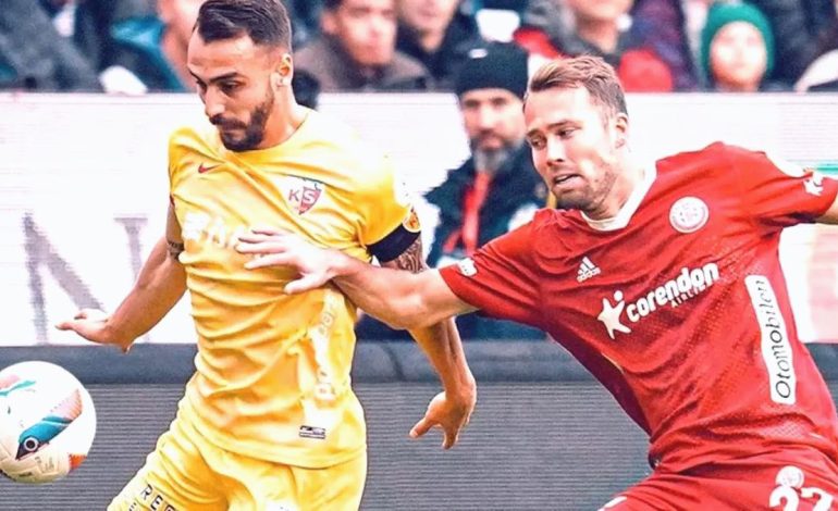 Kayserispor, Antalyaspor Maçıyla Ligde Kalmayı Garantileyebilir