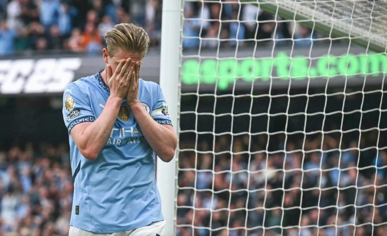 Kevin De Bruyne son maçında inanılmaz bir gol kaçırdı