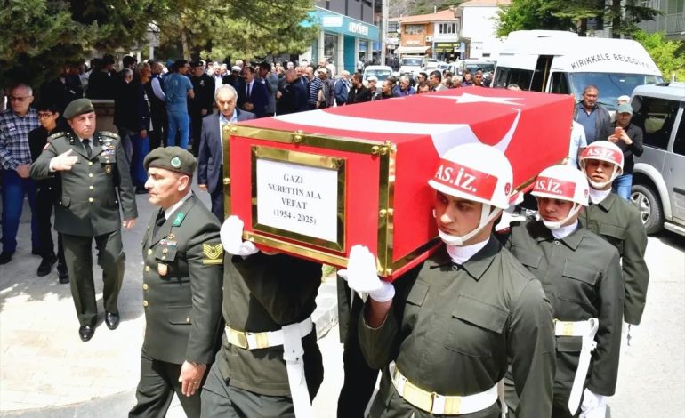 Kıbrıs Gazisi Nurettin Ala Son Yolculuğuna Uğurlandı
