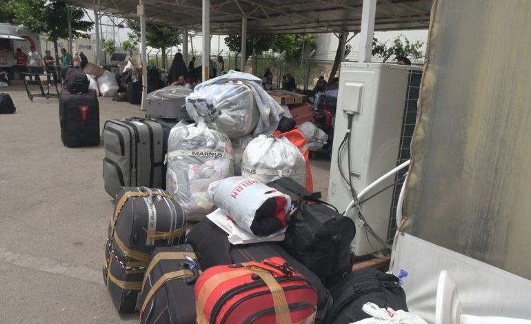 Kilis’te Suriyelilerin ülkelerine dönüş yolculuğu sürüyor