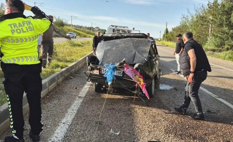 Kırıkkale’de Trafik Kazası: 1 Ölü, 2 Yaralı