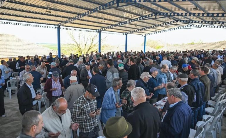 Kırklareli Valisi Uğur Turan, Yağmur ve Şükür Duasına Katıldı
