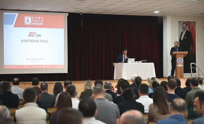 Kırklareli’de Elektronik Kamu Alımları Eğitimi