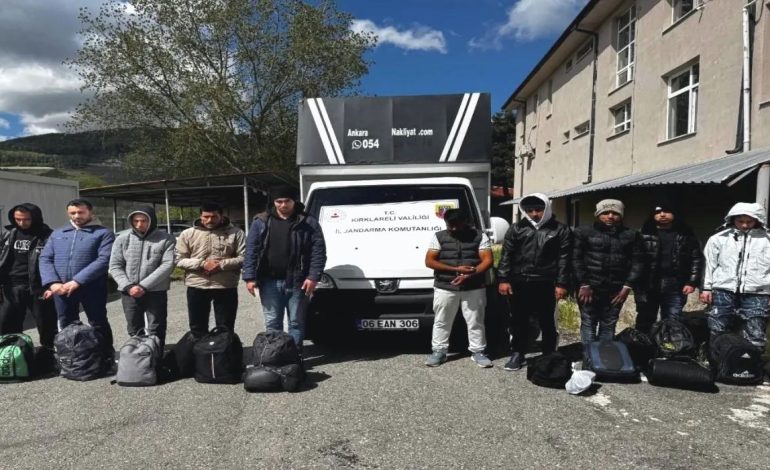 Kırklareli’nde 188 Kaçak Göçmen Yakalandı