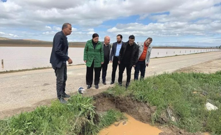 Kırşehir’de Sağanak ve Sel Zararları