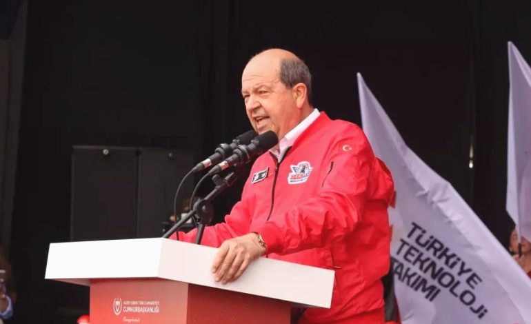 KKTC Cumhurbaşkanı Tatar: “Türkiye’nin gücüyle, milli savunma sanayisinin başarılarıyla buradaki milli egemenliğimizi bir kez daha hep birlikte…