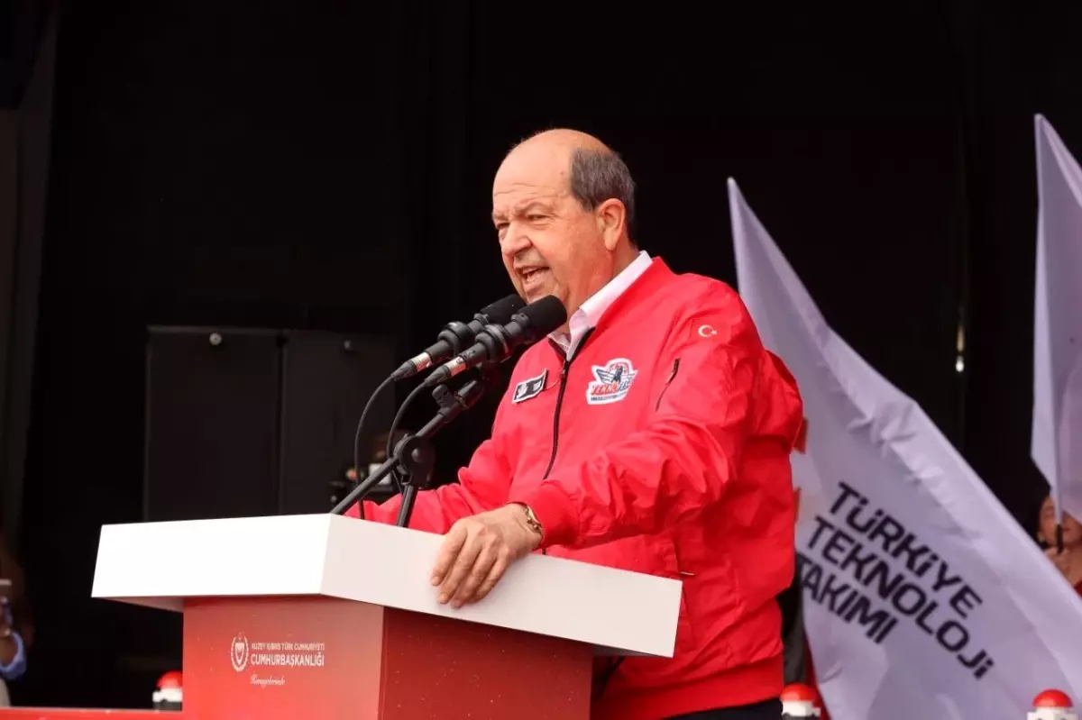 KKTC Cumhurbaşkanı Tatar: “Türkiye’nin gücüyle, milli savunma sanayisinin başarılarıyla buradaki milli egemenliğimizi bir kez daha hep birlikte…
