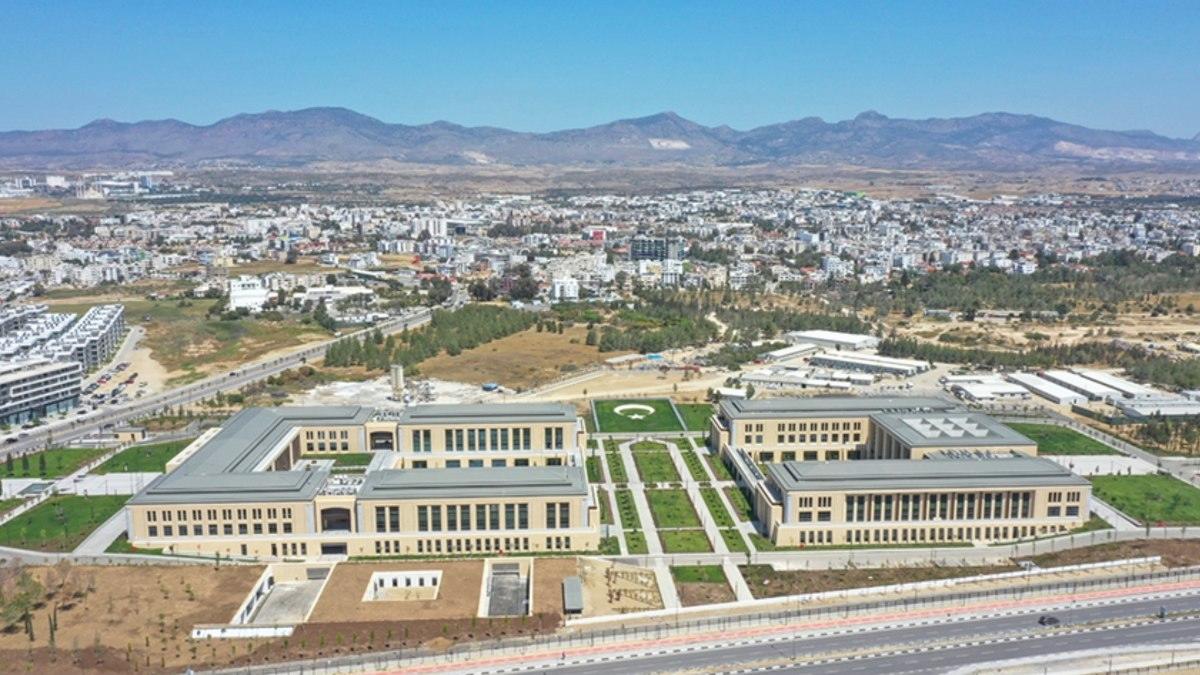 KKTC Cumhurbaşkanlığı Külliyesi, Cumhurbaşkanı Erdoğan’ın katılımıyla bugün açılacak
