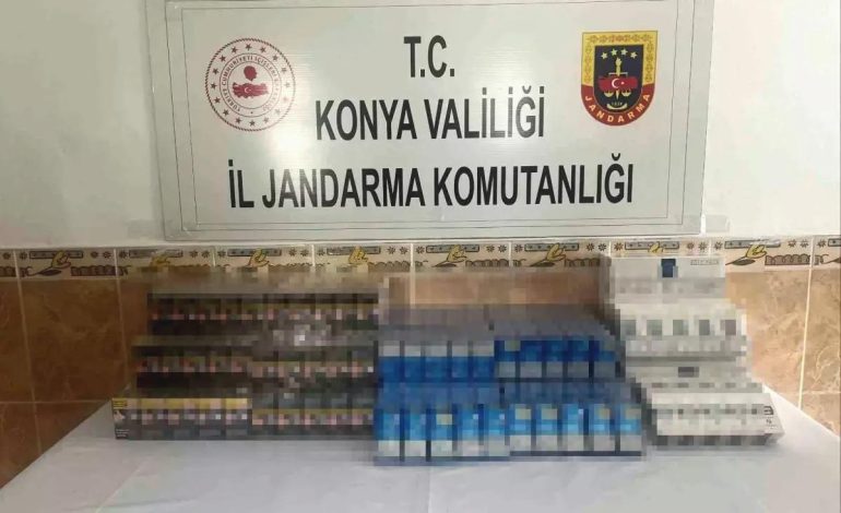 Konya’da Kaçak Sigara Operasyonu
