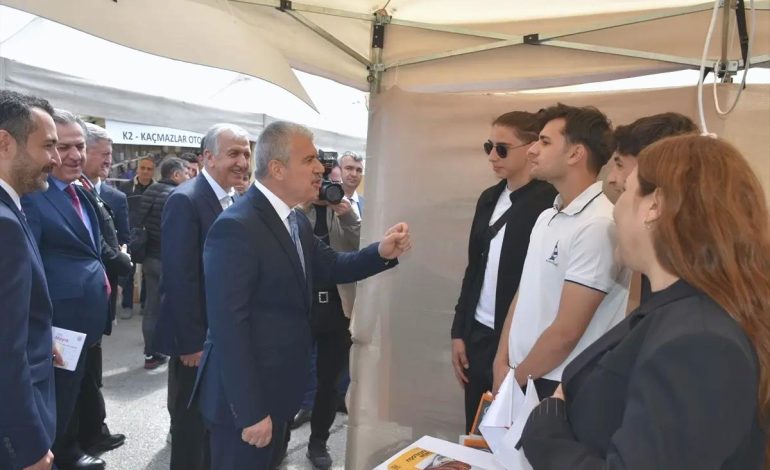 Konya’da Mesleki Eğitim Fuarı Açıldı