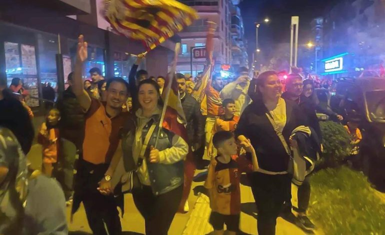 Kula’da Galatasaray coşkusu