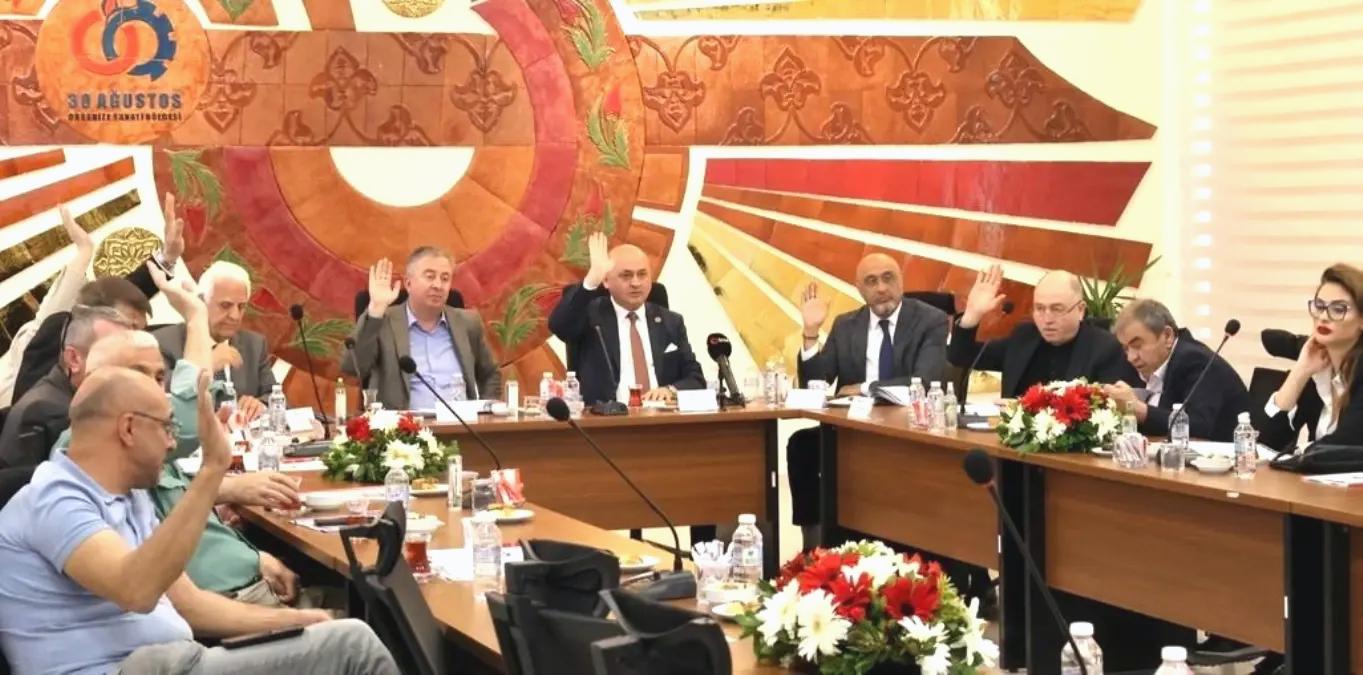 Kütahya’da ’30 Ağustos OSB Genel Kurulu Toplantısı’ yapıldı, yeni dönem için hedefler belirlendi