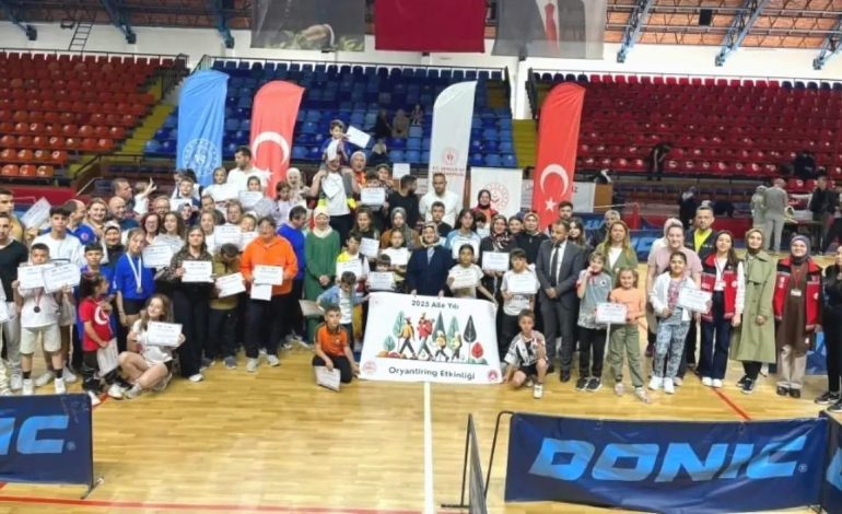Kütahya’da Aile Yılı Oryantiring Yarışması