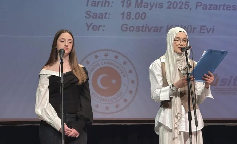 Kuzey Makedonya’da 19 Mayıs Atatürk’ü Anma, Gençlik ve Spor Bayramı kutlandı
