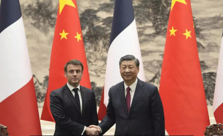 Macron: Fransa ve Çin Ukrayna’da ateşkesten yana