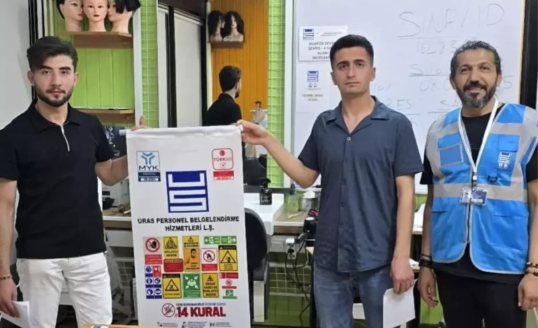 Malatya’da MYK Mesleki Yeterlilik Sınavı