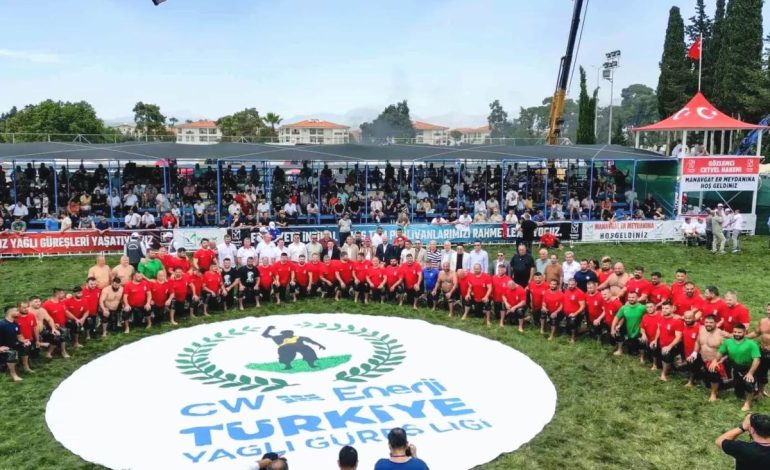 Manavgat’ta 12. Yağlı Pehlivan Güreşleri’nde Çeyrek Final Heyecanı