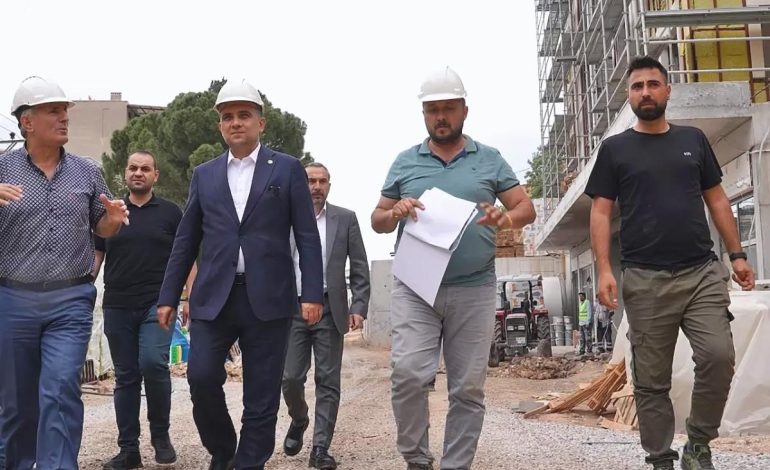 Manisa’da TOKİ Konutları Hızla Yükseliyor