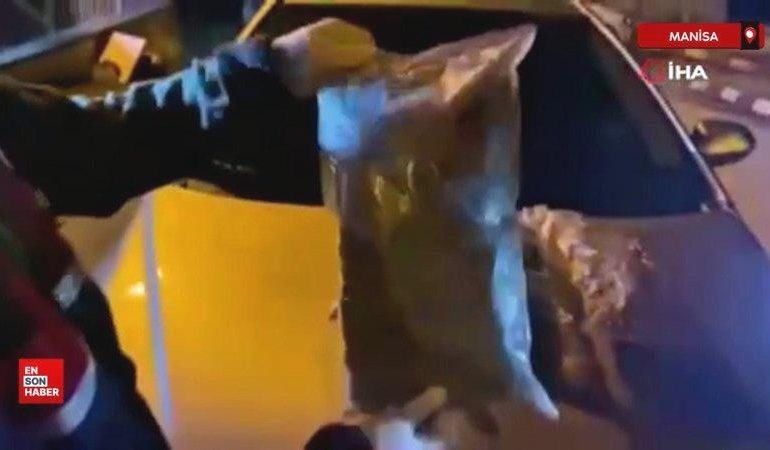 Manisa’ya uyuşturucu getirirken yakalandılar