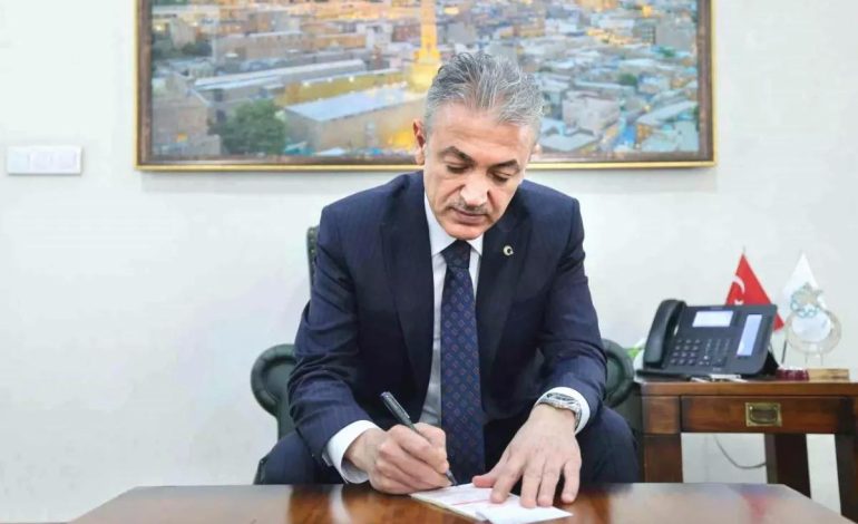 Mardin Valisi Akkoyun’dan Gazze’ye Anlamlı Kurban Bağışı